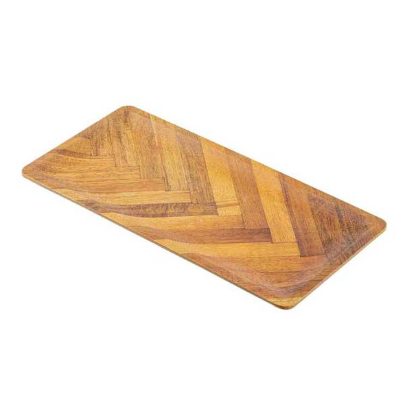 Tablecraft 12920 Aeris Collection 11-3/4" x 5-3/4" Serving Plate, Melamine