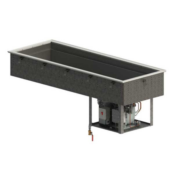Vollrath FC-4CP-06120-N NSF7 Six Pan Refrigerated Drop-In Cold Well, 120V
