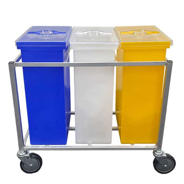 Winholt 148PIB Triple Ingredient Bin, Mobile
