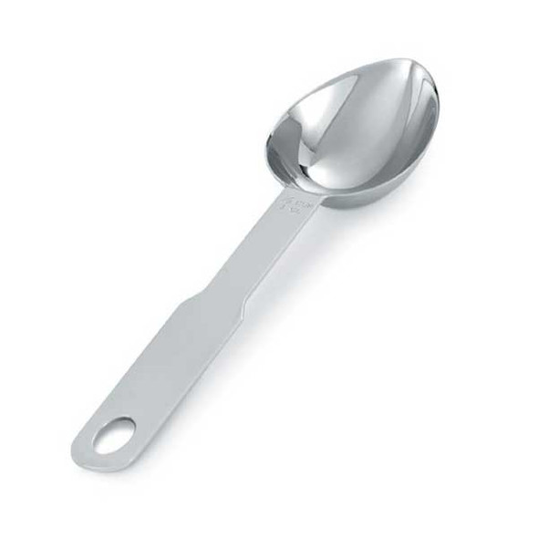 Vollrath 47055 1/8 Cup Measuring Scoop, Stainless Steel