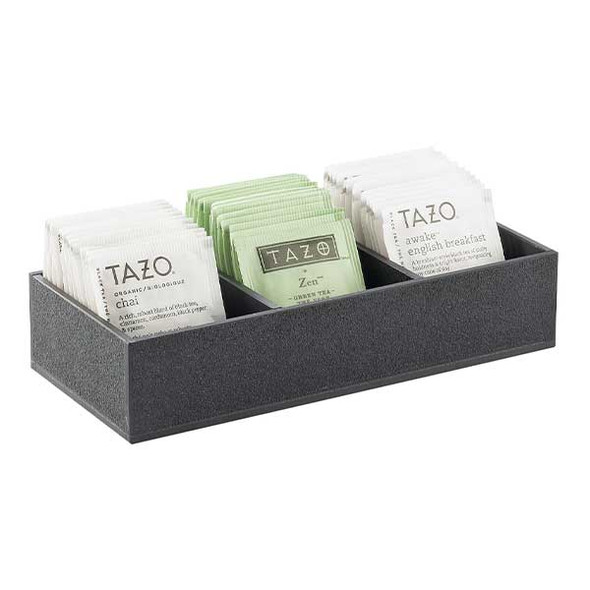 Cal-Mil 1246-13 Classic 3-Slot Packet Display, ABS, Black