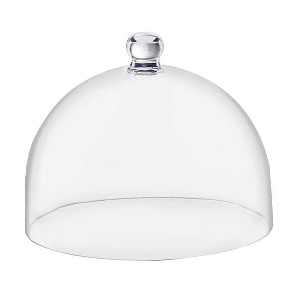 Cal-Mil 22058-11-12 Lift Off Dome Cover 11", Polycarbonate, Clear