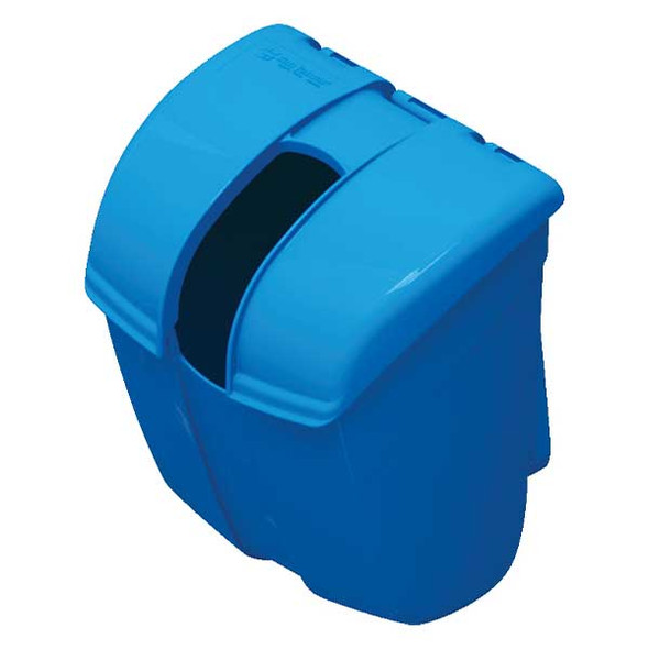 San Jamar SI2000 Saf-T-Ice Scoop Caddy, Plastic, Blue