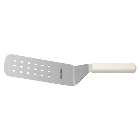 Dexter-Russel 31647 Basics 8" Cake Turner, Perforated, Rounded Edge