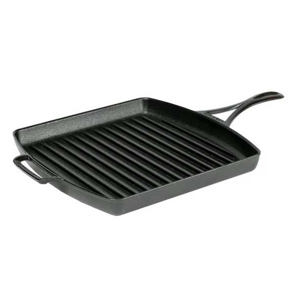 Lodge BL65GP Blacklock 12" Square Grill Pan, Cast Iron