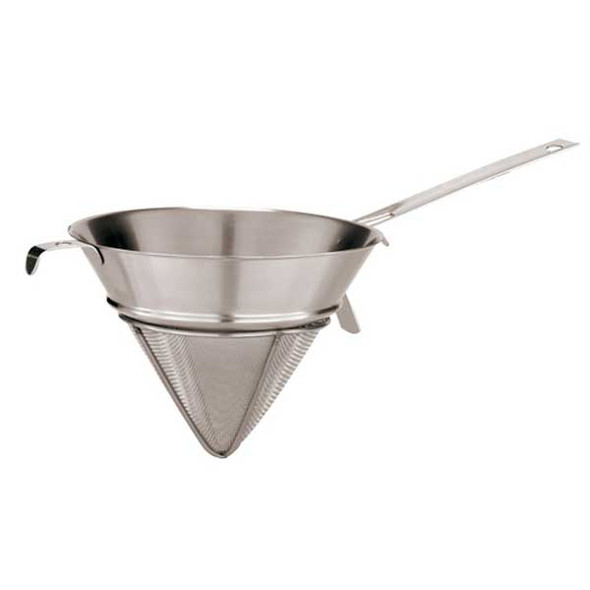 Paderno 11932-20 7-7/8" Extra Fine Bouillon Strainer, Stainless Steel