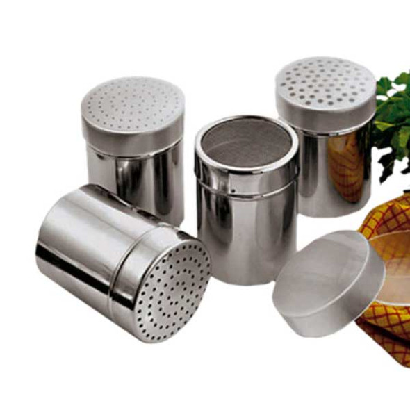 Paderno 47023-03 11 oz. Large Hole Sugar Dredger, Stainless Steel