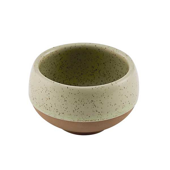 Churchill SESGEM2 1 Emerge 2 oz. Dip Pot, Stoneware, Speckled White