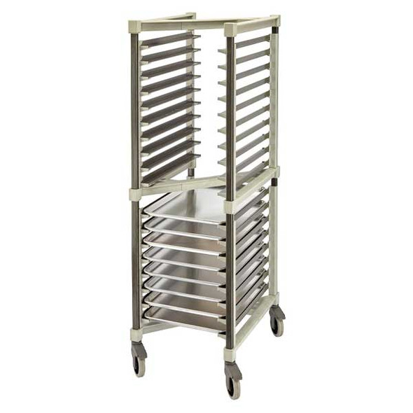 Cambro UZR1826FP18 Camshelving Full Height Ultimate Z-Rack, 18 Pan, Plastic