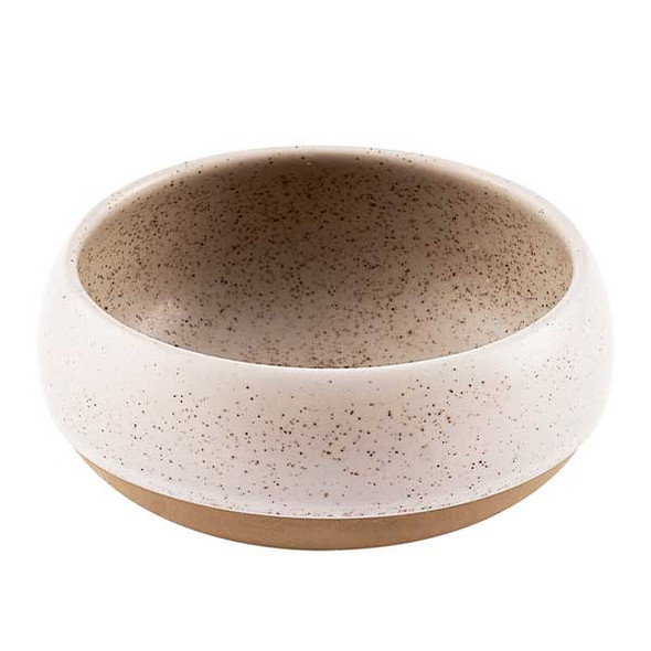 Churchill SEBWEM161 Emerge 16 oz. Deep Bowl, Stoneware, Speckled White