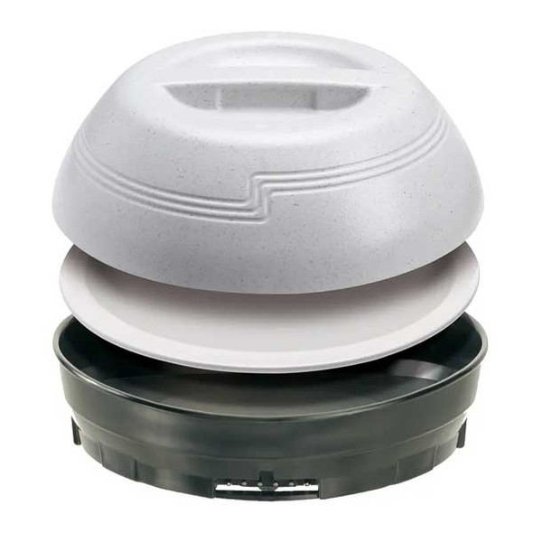 Cambro MDSCDB9110 Camduction Base 9-9/16", Black