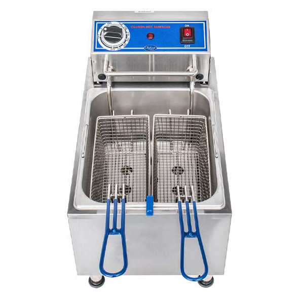 Globe PF10E Chefmate 10 lb. Electric Countertop Fryer, 120V
