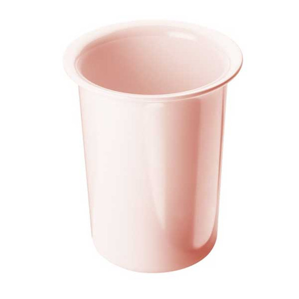 Cal-Mil 1017-108 4-1/2" x 5-1/2"H Cutlery Cylinder, Melamine, Blush