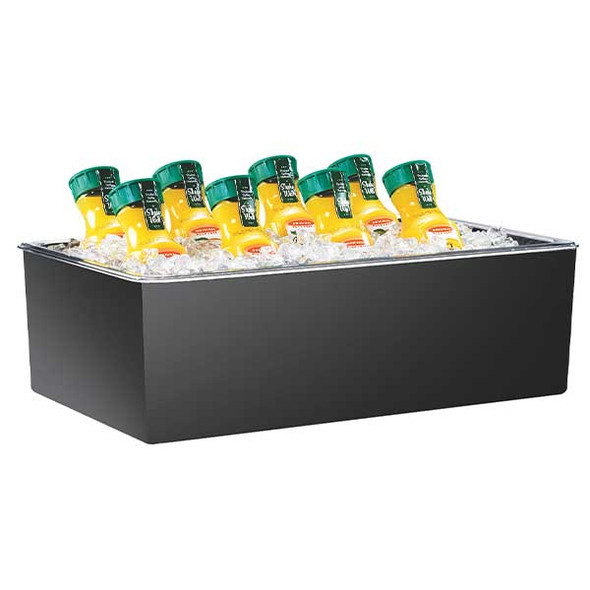 Cal-Mil 475-12-13 Classic 12" x 20" Ice Housing, Melamine, Black