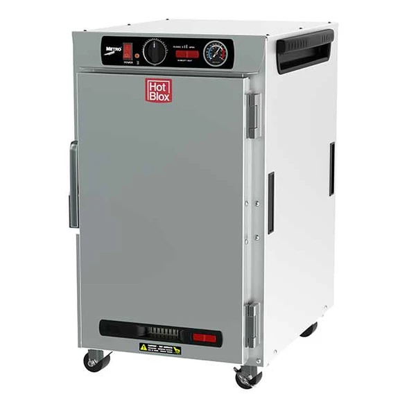 Metro HBCN8-AS-UC HotBlox 8-Pan Undercounter Insulated Holding Cabinet, Solid Door, 120V