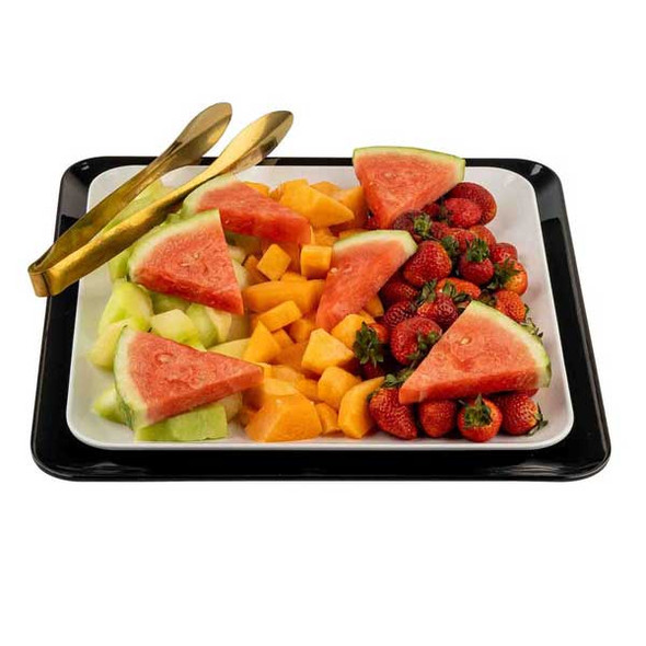 Tablecraft 12997 Solaire 12" Serving Tongs, Stainless Steel, Gold