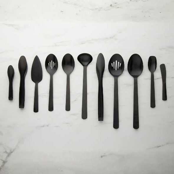 American Metalcraft BLML Vintage 1-1/2 oz. Ladle, Black
