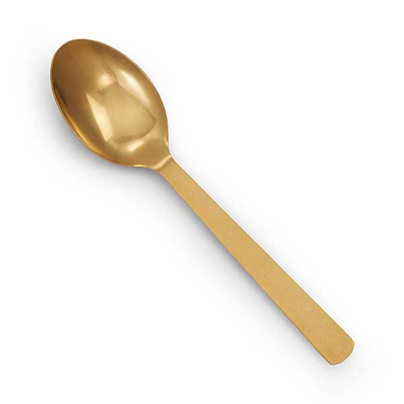 American Metalcraft GVSP10 Vintage 10" Solid Spoon, Gold