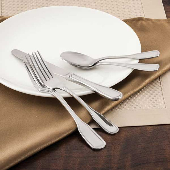 Steelite WL6612 Walco Saville 6-1/4" Bouillon Spoon, 18/0 SS