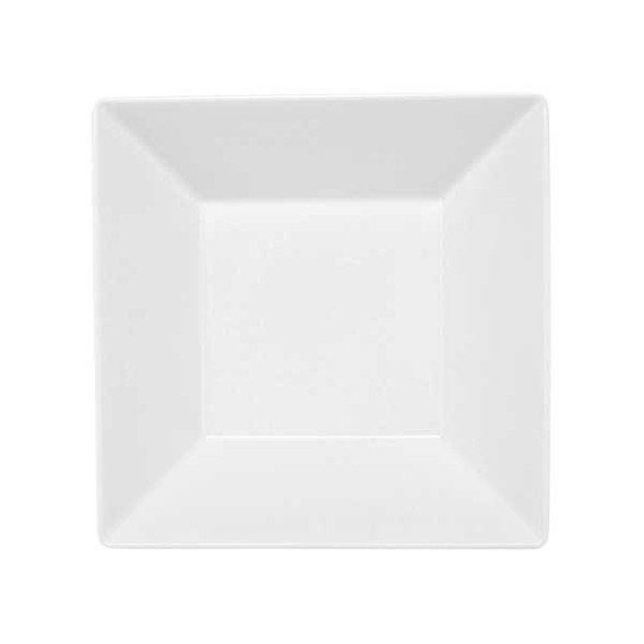 GET ML-246-W Siciliano 1.6 qt. Square Bowl, Melamine, White