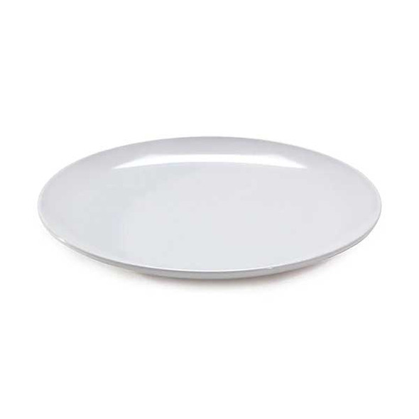 GET ML-243-W Siciliano 24" Display Plate, Melamine, White