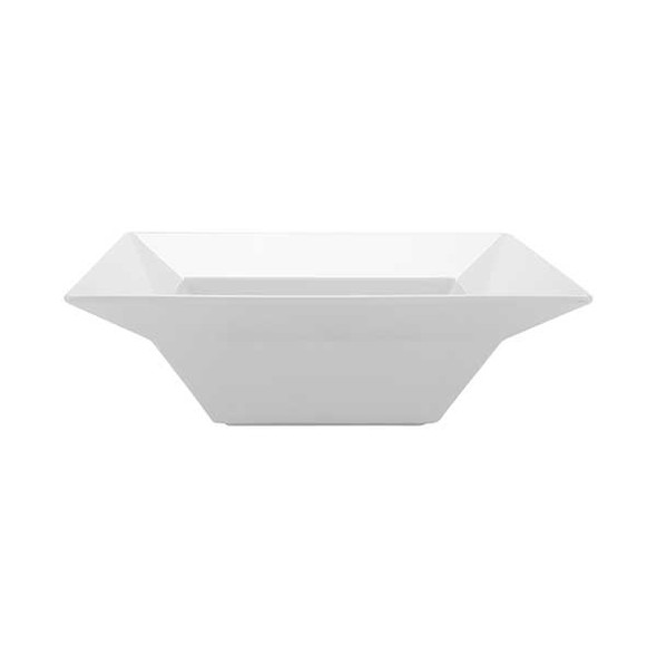 GET ML-245-W Siciliano 3.8 qt. Square Bowl, Melamine, White