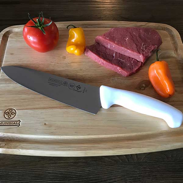 Mundial W3810-8 3800 Series 8" Chef's Knife, White