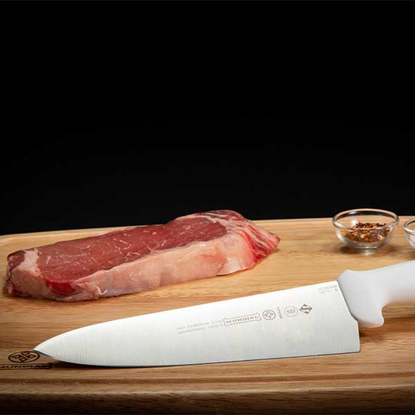 Mundial 5610-10 BR RF 5600 Series 10" Cook's Knife, White