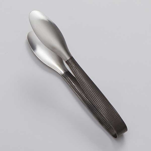 American Metalcraft WVAT1 Wavy Aged 9" Serving Tongs, Stainless Steel