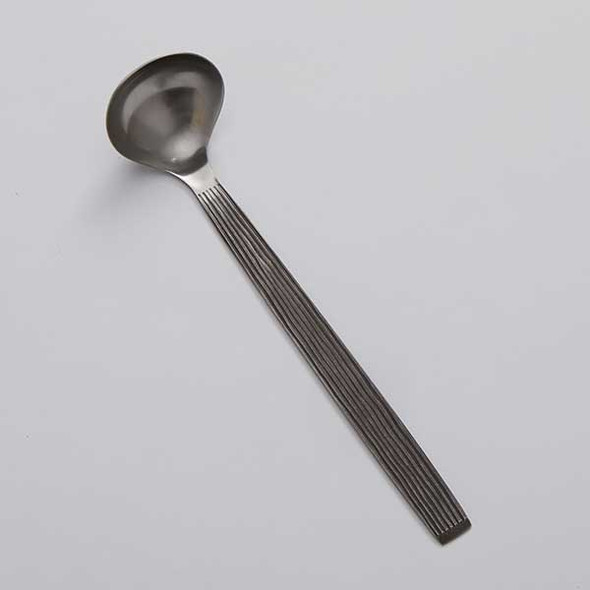 American Metalcraft WVAML Wavy Aged 1-1/2 oz. Serving Ladle, Stainless Steel