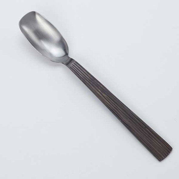 American Metalcraft WVASA10 Wavy Aged 9-3/8" Salad Spoon, Stainless Steel