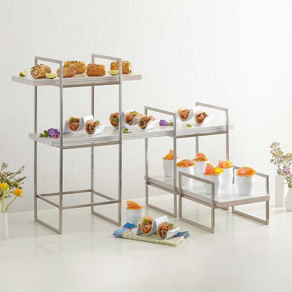 American Metalcraft Modular Stainless Steel Riser 