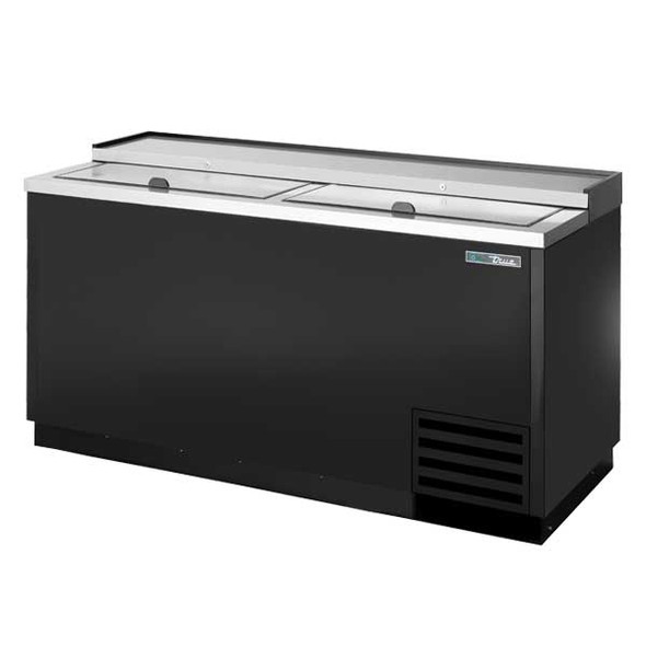True TD-65-24-HC 64-1/2" Bottle Cooler, Black Exterior