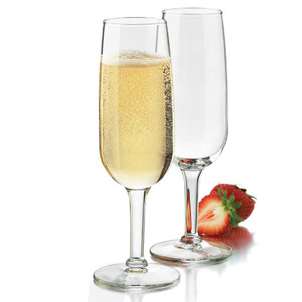 Libbey 8495 Citation Gourmet 6.25 oz. Flute Glass