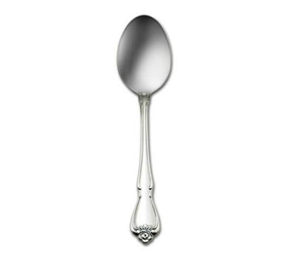 1880 Hospitality 2552SPLF Arbor Rose 6 7/8" Soup/Dessert Spoon - 12/Case