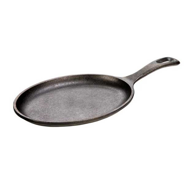 Lodge LOS3 Serving Griddle with Handle - 10" x 7 1/2"
