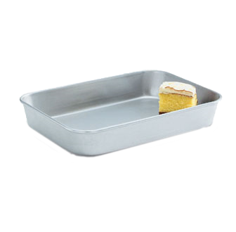 Vollrath 68076 3.9 qt. Bake & Roast Pan, Aluminum