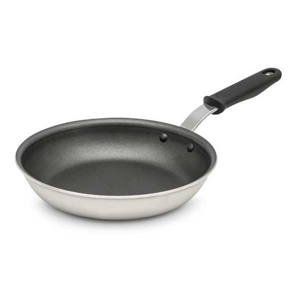 Vollrath 672310 Wear-Ever 10-1/2" Fry Pan, SteelCoat x3, Aluminum