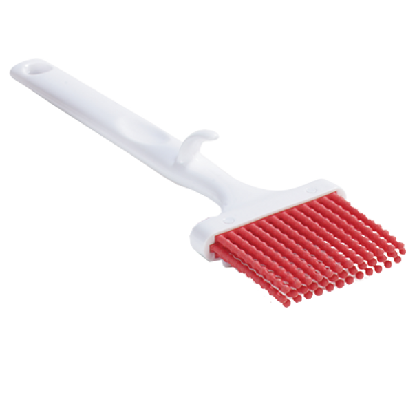 Carlisle 4040505 3" Wide Red Silicone Pastry Brush