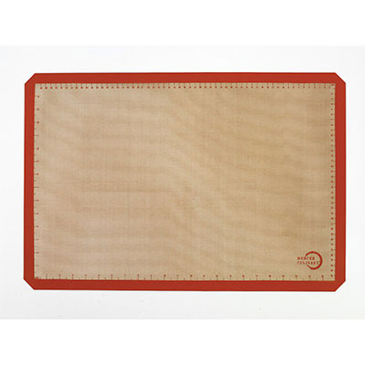 Mercer Culinary M31087OR Full Size Baking Mat, Silicone, Orange