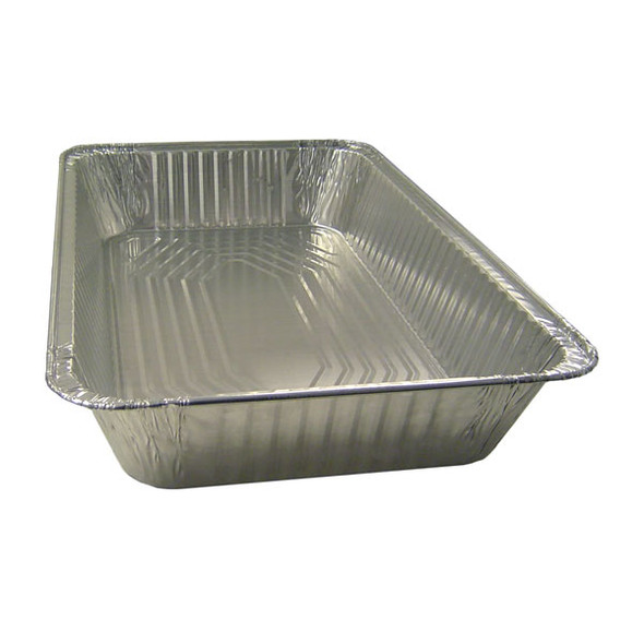 Aluminum Foil Pans - 15-Piece Full-Size Deep Disposable Steam Table Pans