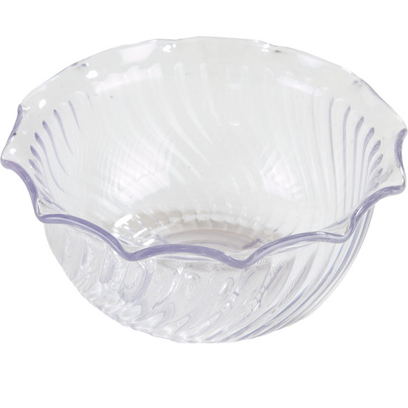 DXSWC807 - 8 oz. Clear Swirl Tulip Bowl