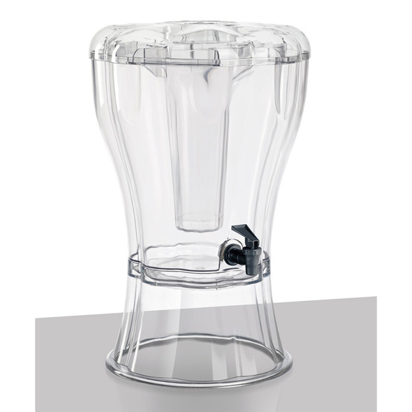 Buddeez 00085 Tritan 3.5 gal. Beverage Dispenser, Round, Tritan
