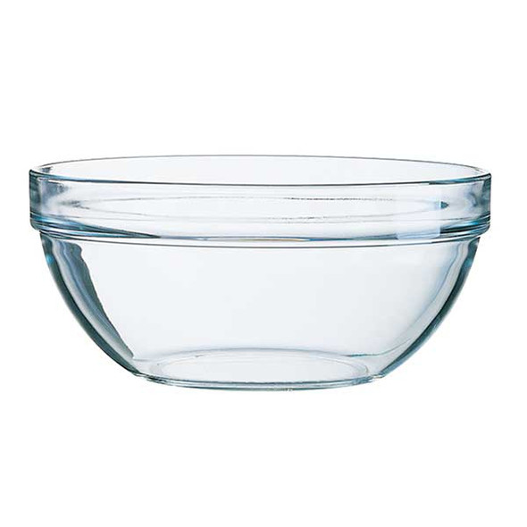 Cardinal E9158 Arcoroc Stack Bowl 7.5 oz. Glass Bowl - 36/Case