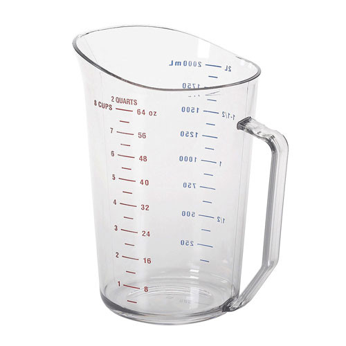 Cambro 200MCCW135 Camwear 2 qt. Measuring Cup