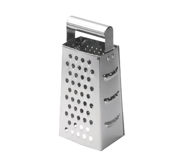Tablecraft SG202 9-1/2" Box Grater, Stainless Steel