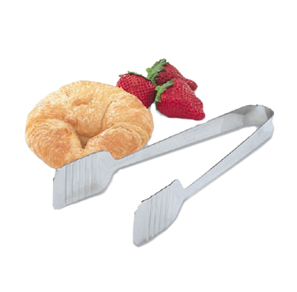 Vollrath 47107 Tender-Touch 9-1/2" Pastry Tongs, Stainless Steel