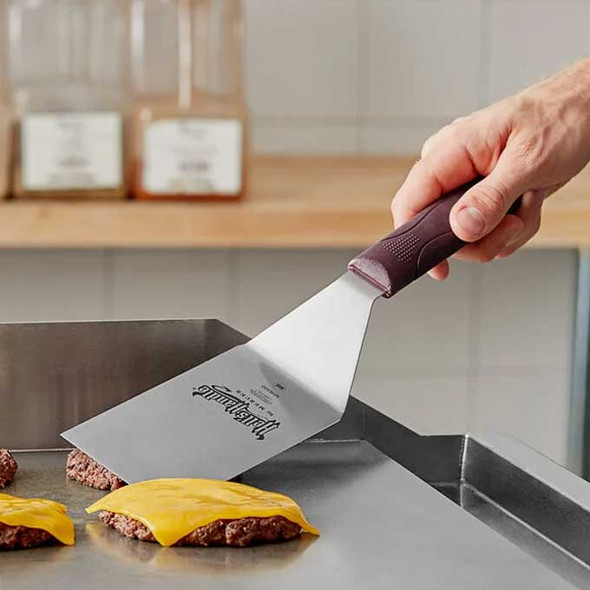 Mercer Culinary M18320 Hell's Handle 6" High Temp Turner, Solid, Square Edge