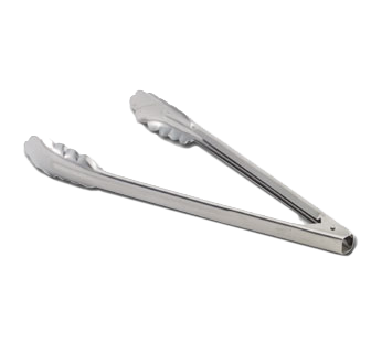 Vollrath 47110 9-1/2" Economy Utility Tongs, Stainless Steel