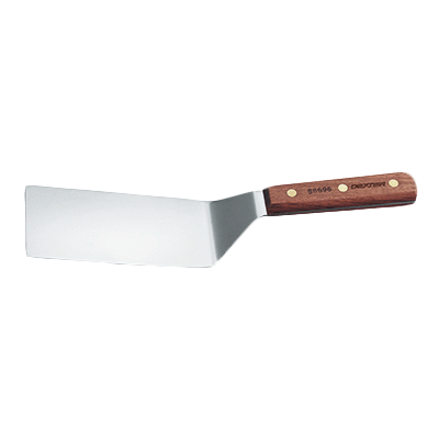 Dexter-Russell 19680 Traditional 6" Hamburger Turner, Solid, Beveled Edge